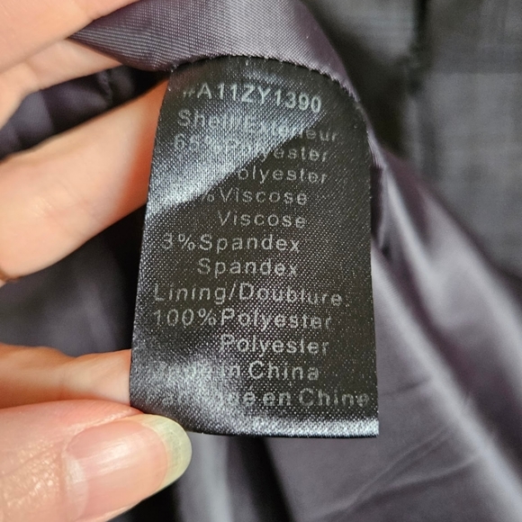 Sandra Angelozzi - plaid power dress - us size 0 - Picture 5 of 6